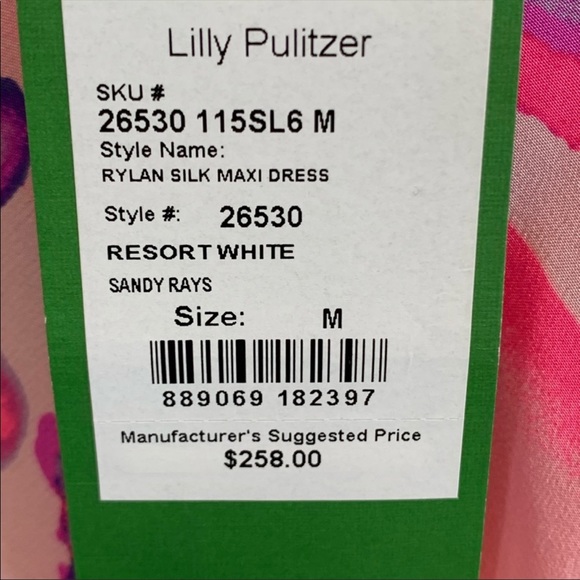 NWT Lilly Pulitzer Rylan Maxi *RARE* - Picture 6 of 6